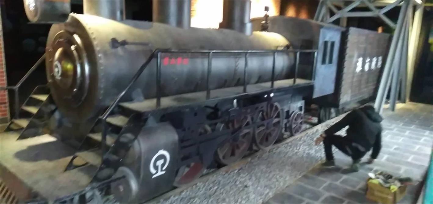 萨迦县蒸汽火车模型